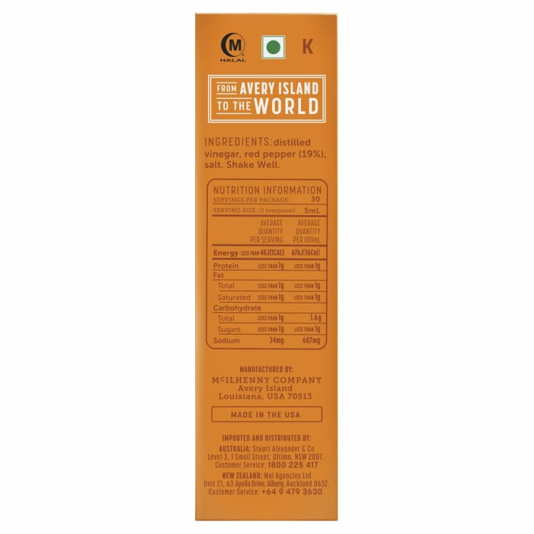 Tabasco Pepper Sauce