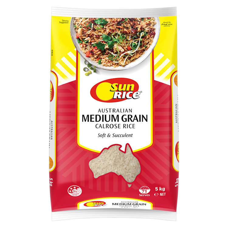 SunRice Australian Medium Grain Calrose Rice