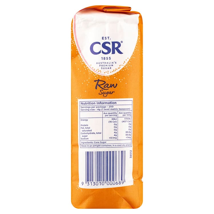 CSR Raw Sugar