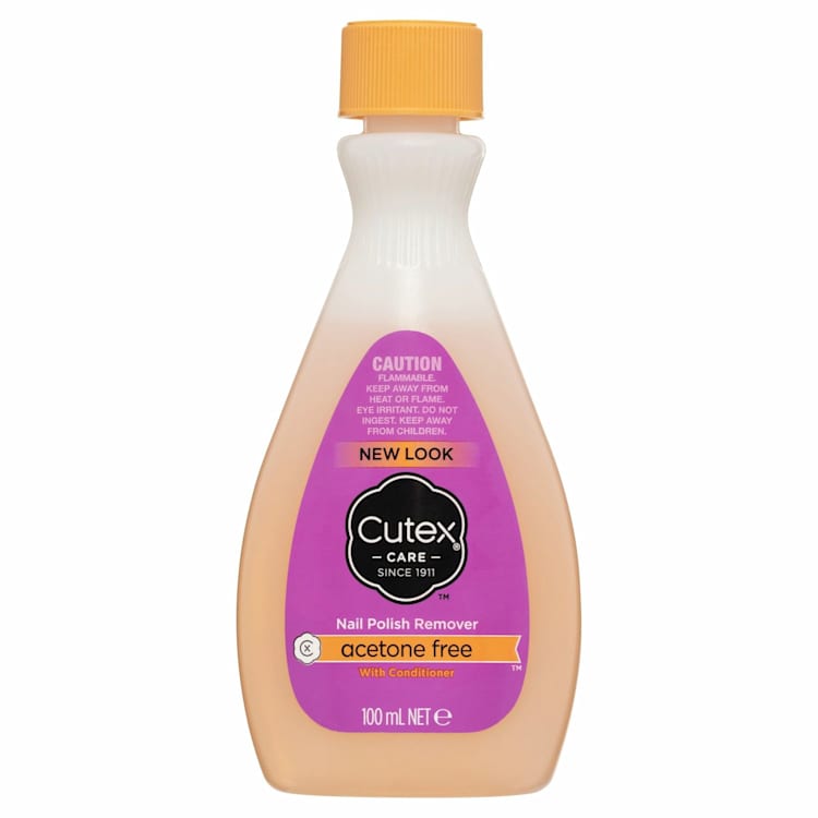 Cutex Nail Polish Remover Acetone Free