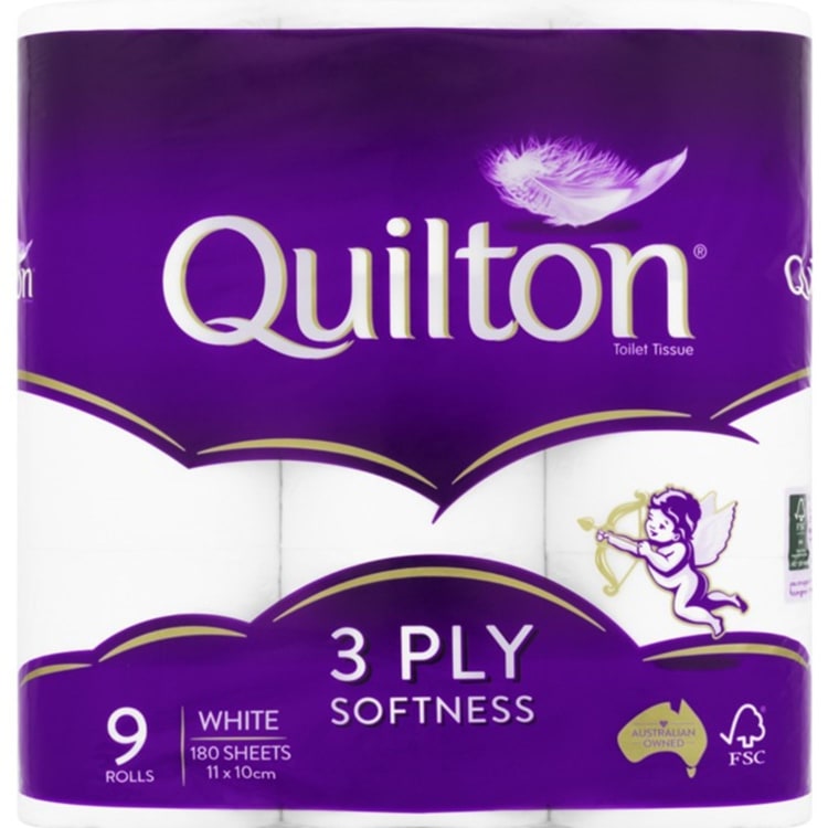 Quilton Classic White Toilet Tissue