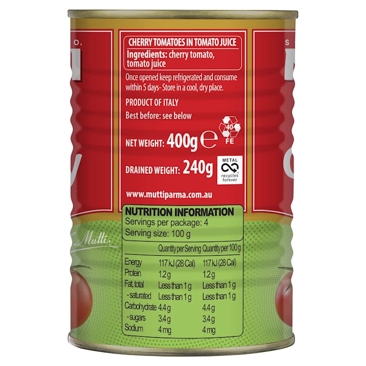 Mutti Cherry Tomatoes