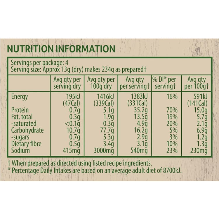 Continental Recipe Base Rich Beefy Mince