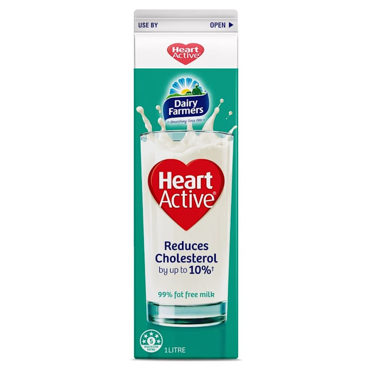 Dairy Farmers Heart Active Milk