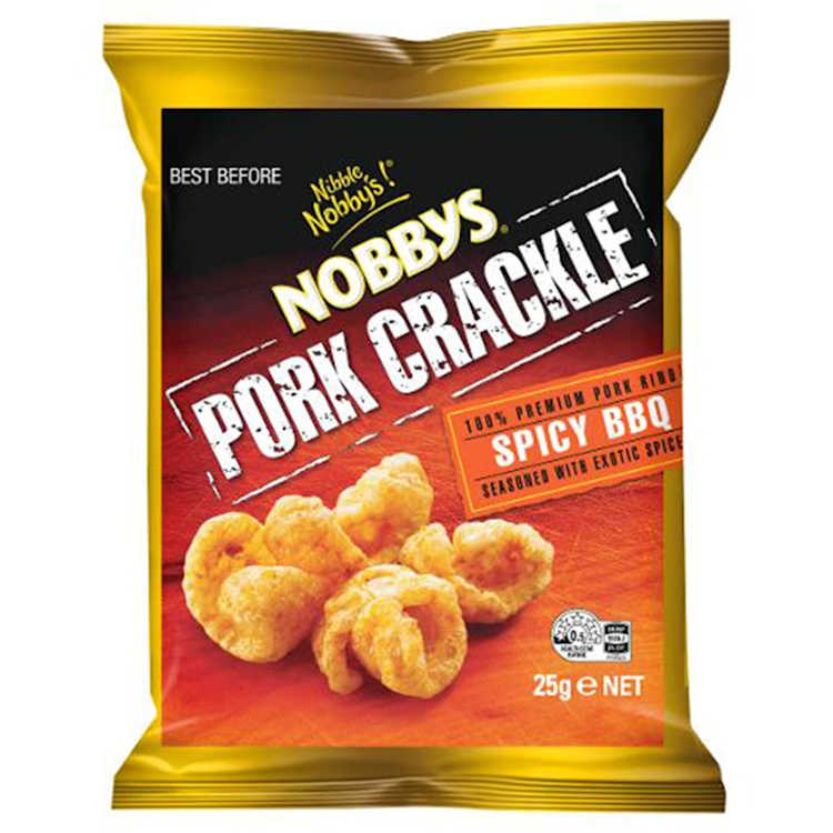 Nobby's Pork Crackle Spicy BBQ