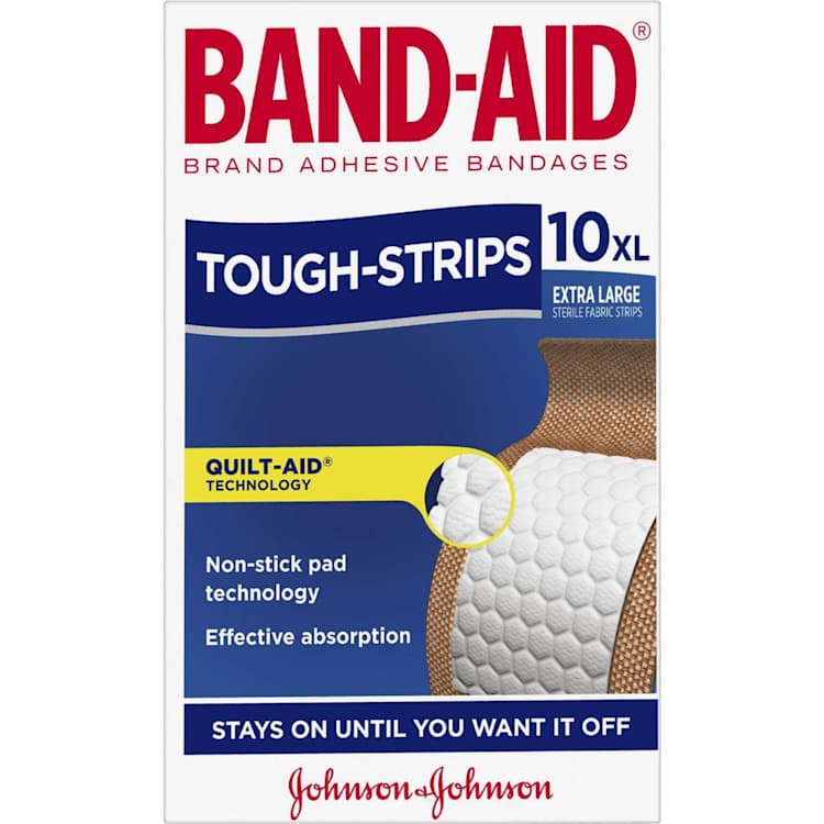 Band-Aid Tough Strips Extra Large Fabric Strips