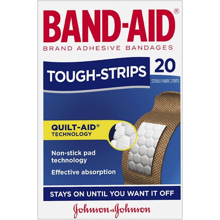 Band-Aid Tough Strips Regular