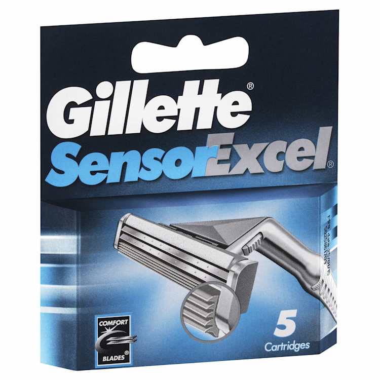 Gillette Sensor Excel Comfort Blades Refills