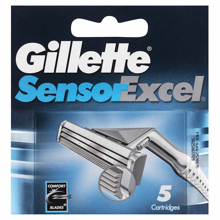 Gillette Sensor Excel Comfort Blades Refills