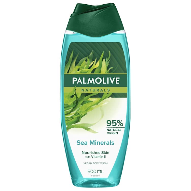 Palmolive Naturals Hydrating Soap Free Body Wash Sea Minerals