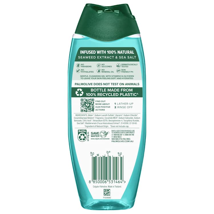 Palmolive Naturals Hydrating Soap Free Body Wash Sea Minerals