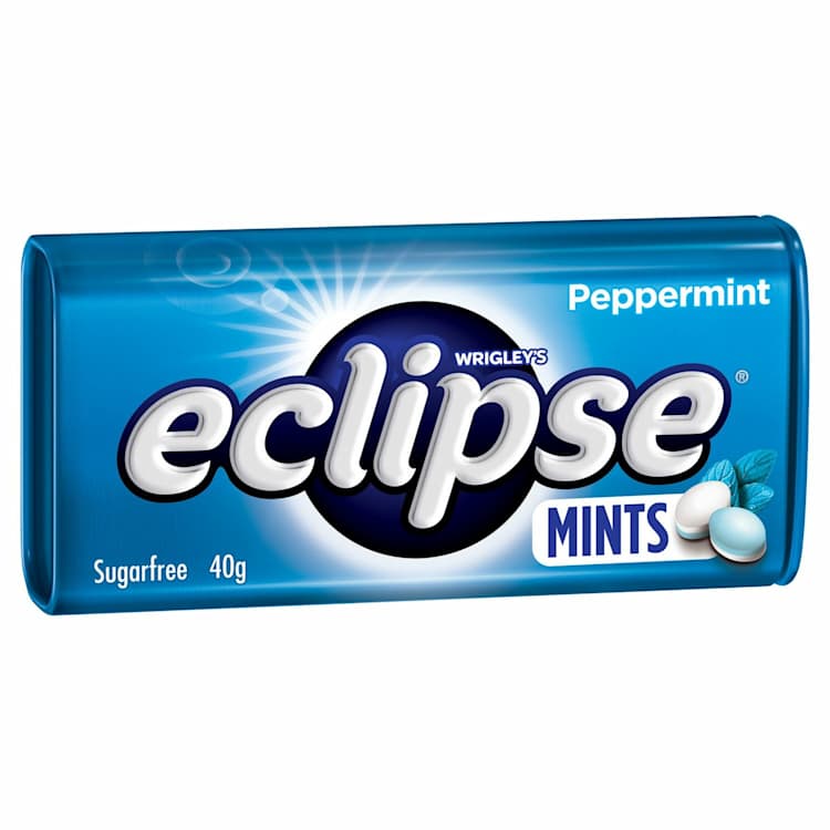 Eclipse Peppermint Mints Sugar Free Large Tin
