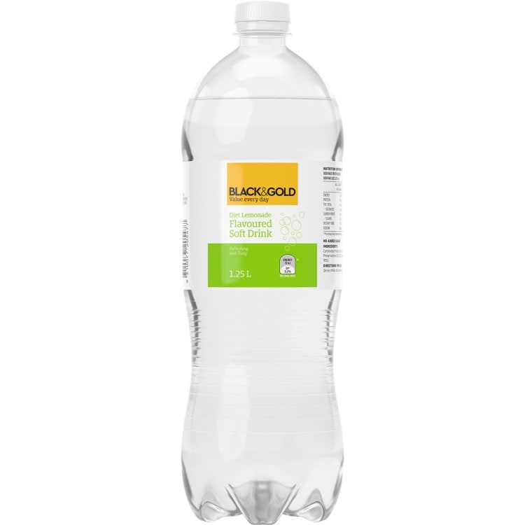 Black & Gold Diet Lemonade