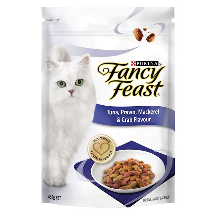 Fancy Feast Adult Cat Food Tuna Mackerel & Crab