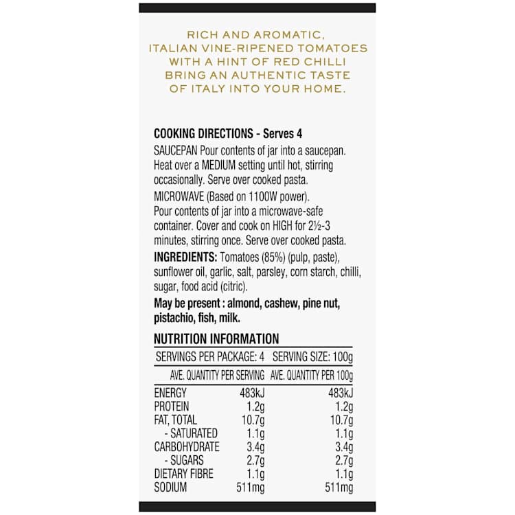 Leggo's Providore Tomato & Chilli