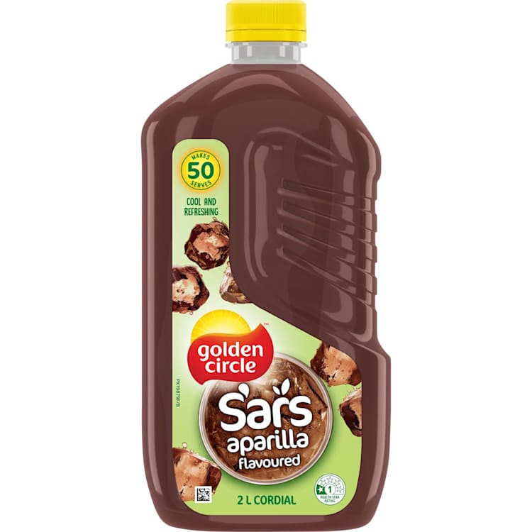 Golden Circle Sarsaparilla Cordial