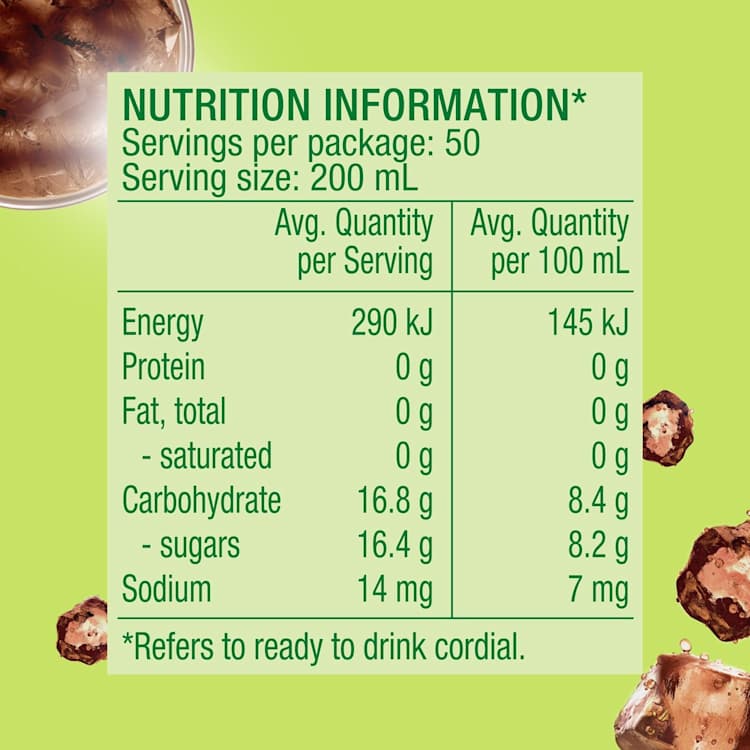 Golden Circle Sarsaparilla Cordial