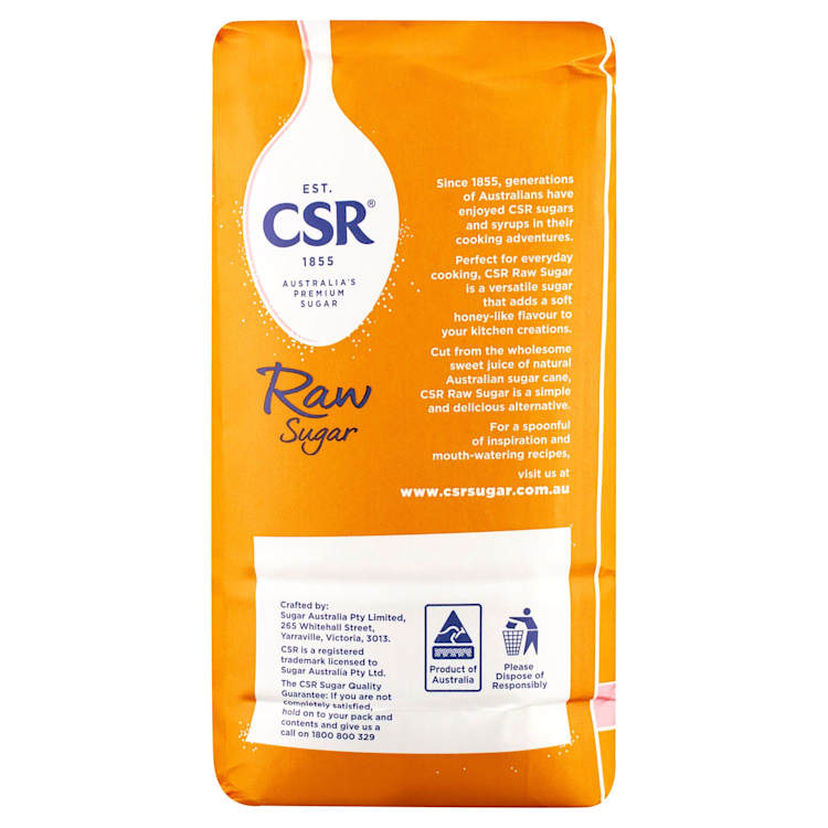 CSR Raw Sugar