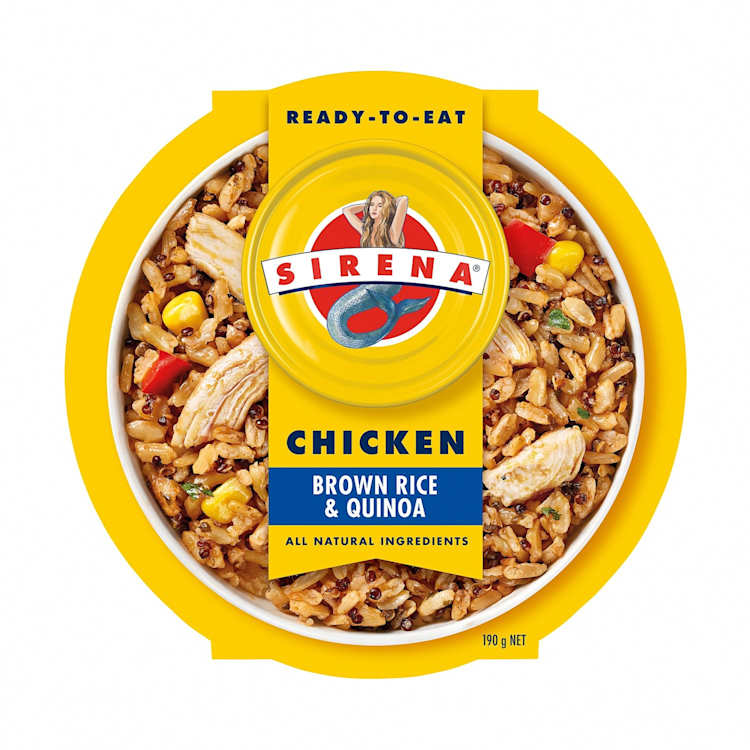 Sirena Ready To Eat Meal Brown Rice & Quinoa With Chicken
