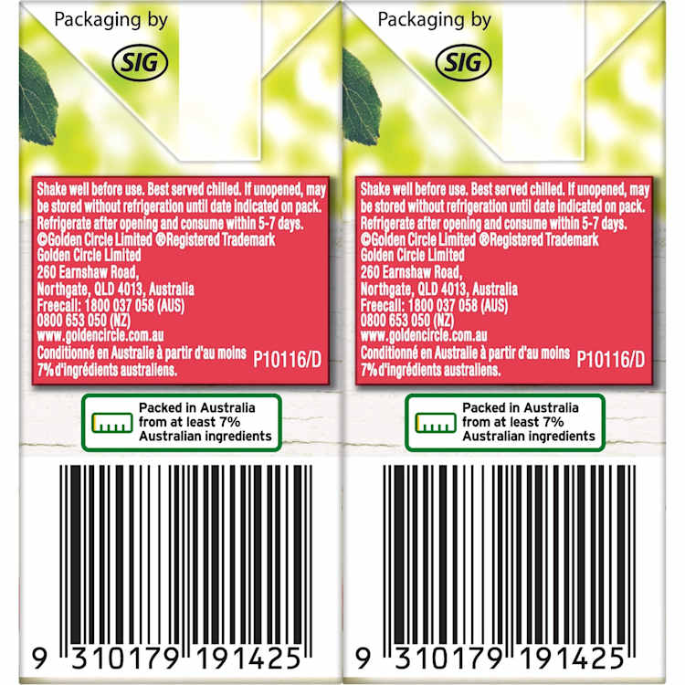 Golden Circle Apple Mango Juice No Added Sugar
