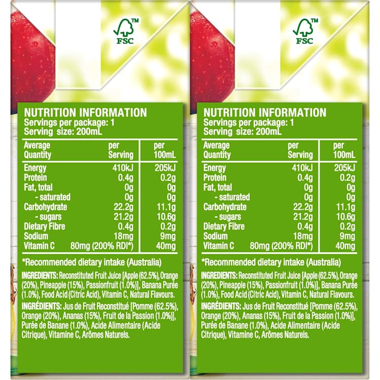 Golden Circle Tropical Juice No Added Sugar