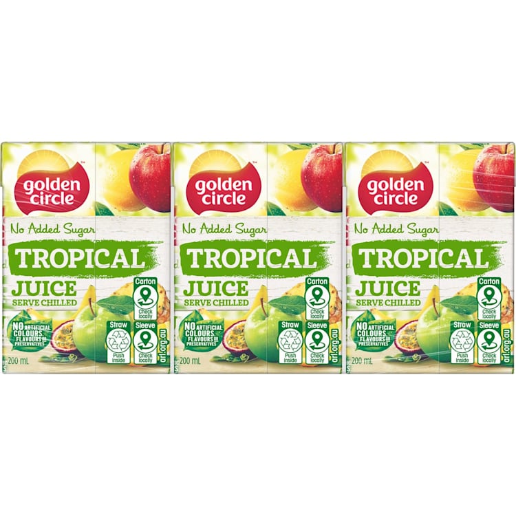 Golden Circle Tropical Juice No Added Sugar