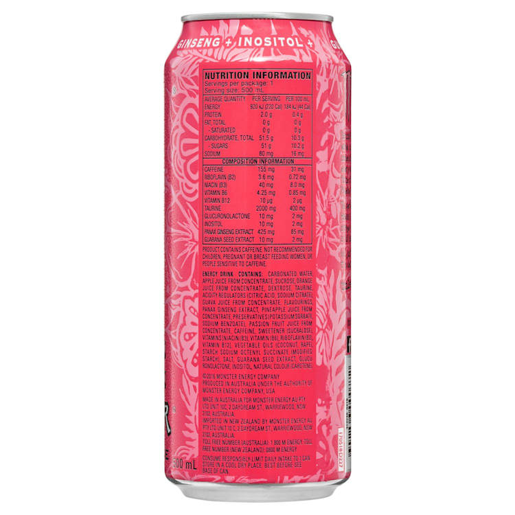 Monster Energy Drink Pipeline Punch