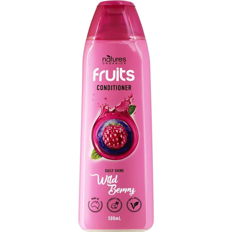 Natures Organics Fruits Conditioner Shine Wild Berry