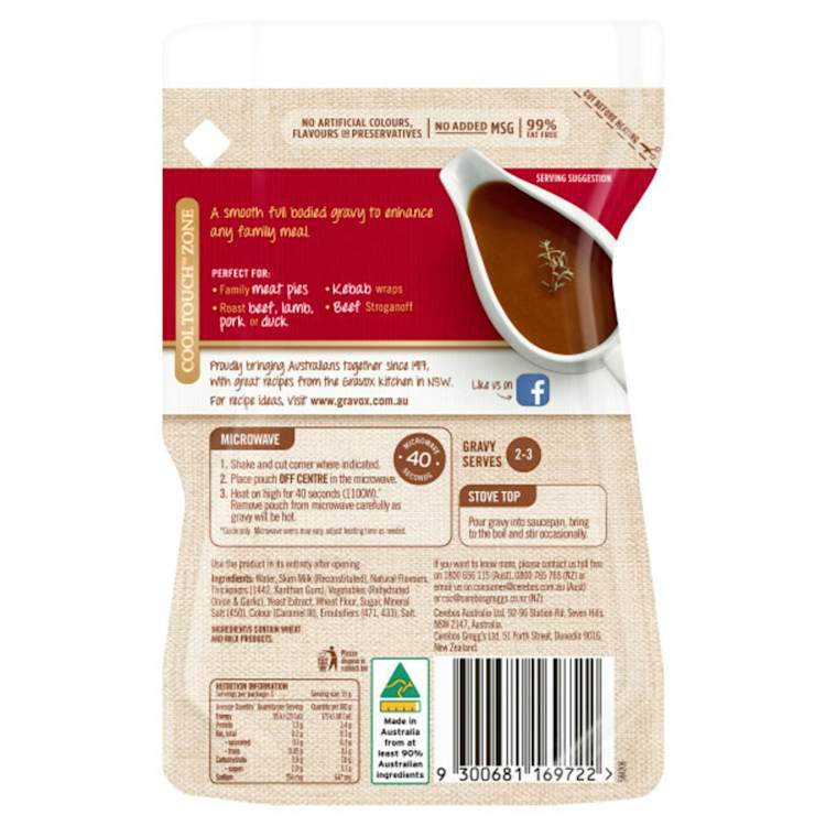 Gravox Liquid Traditional Gravy