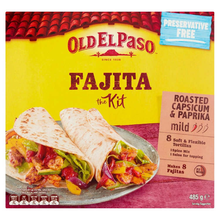 Old El Paso Fajita Kit Mild