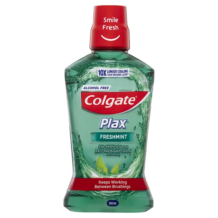 Colgate Plax Alcohol Free Freshmint Mouthwash