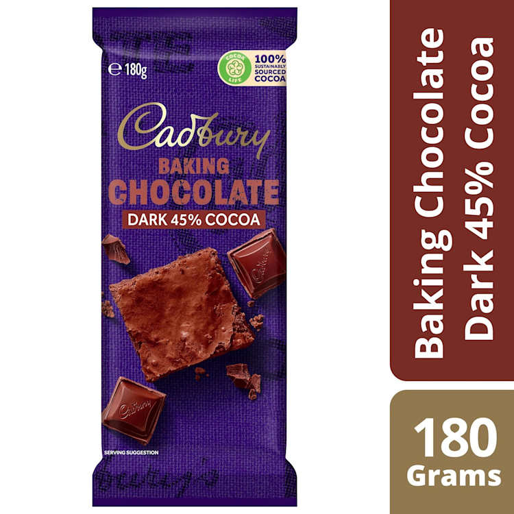 Cadbury Baking Dark Chocolate Block