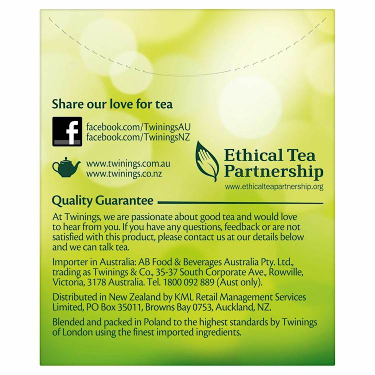 Twinings Pure Green Tea Tea Bags