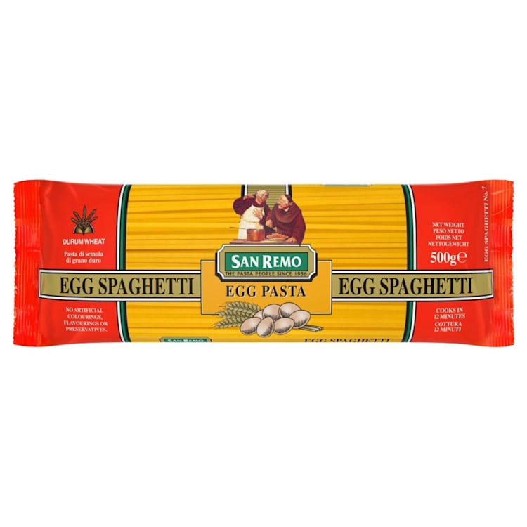 San Remo Spaghetti Egg Pasta