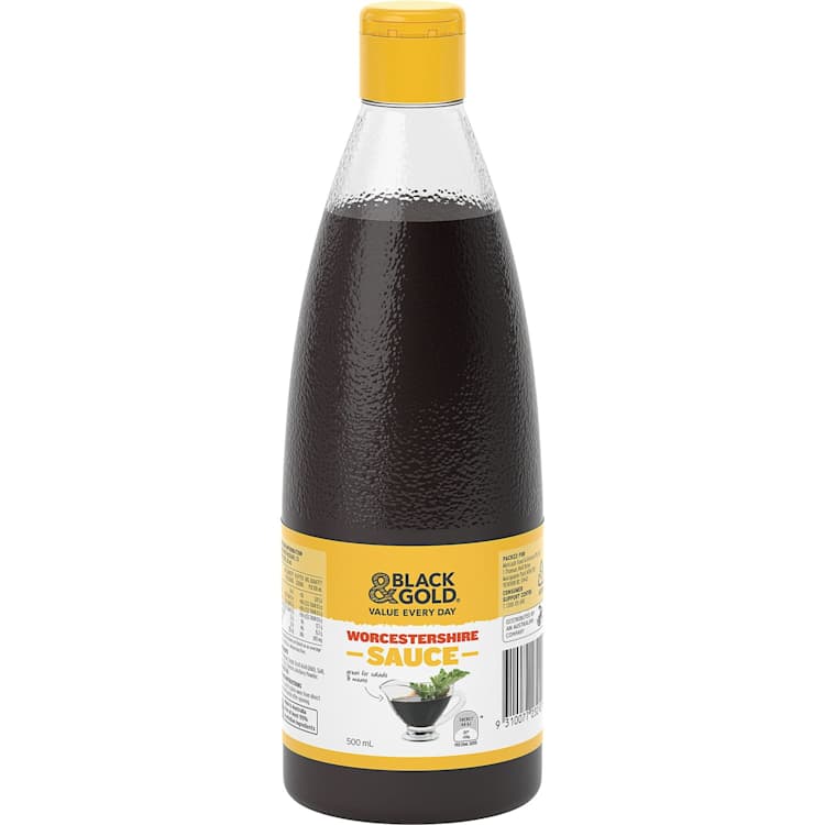Black & Gold Worcestershire Sauce