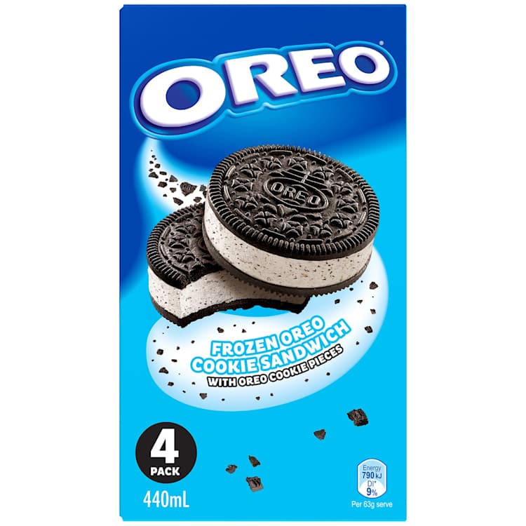 Oreo Ice Cream Cookie Sandwich