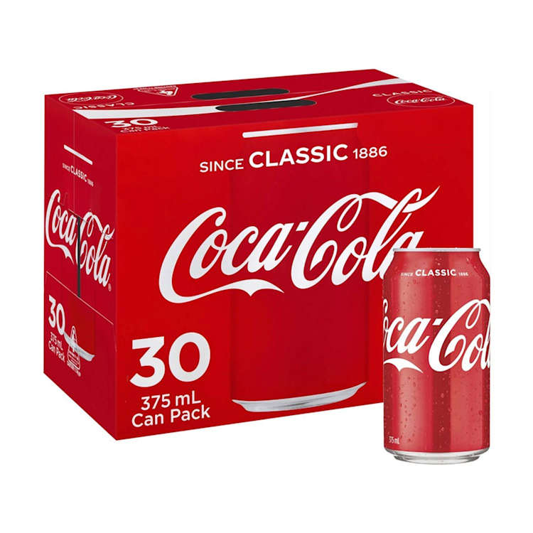 Coca-Cola Classic Soft Drink Multipack Cans
