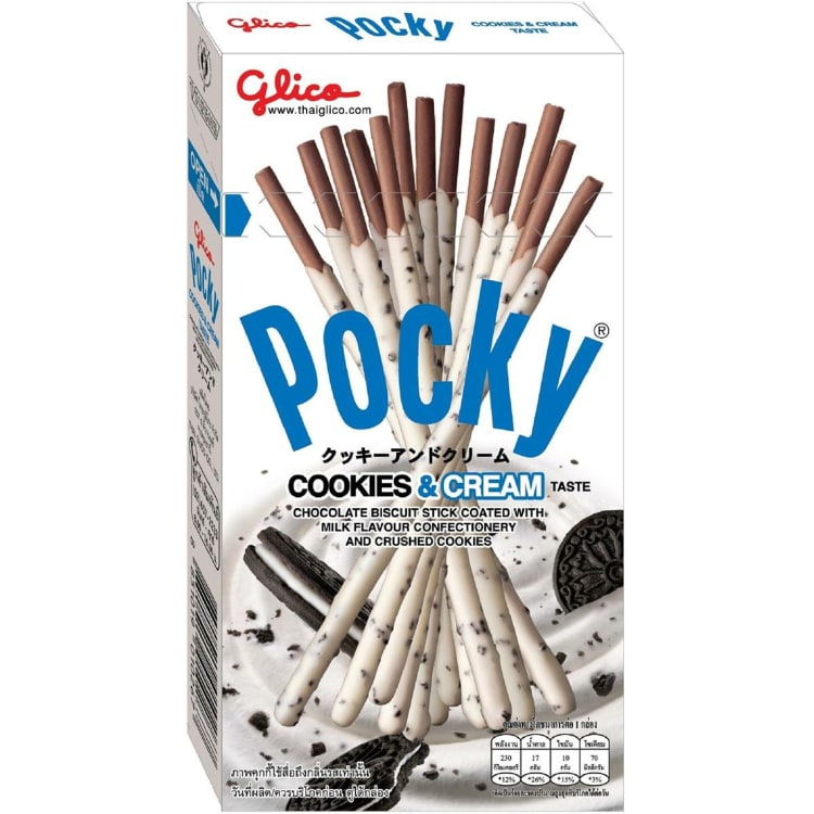 Glico Pocky Biscuit Cookies & Cream