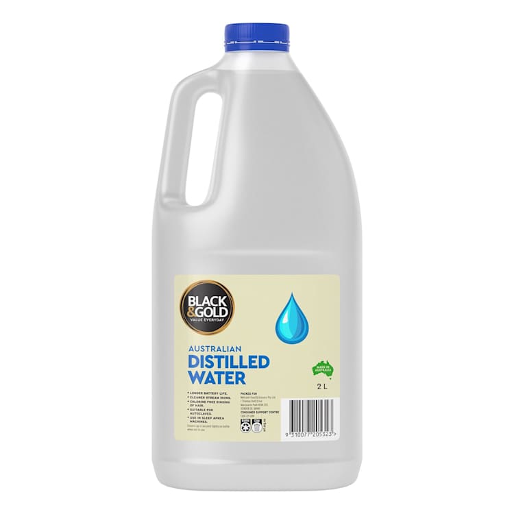 Black & Gold Distilled Water
