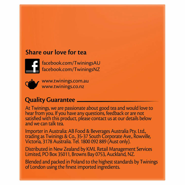 Twinings Ginger & Apple Tea Bags