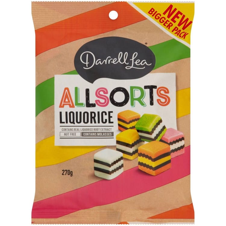 Darrell Lea Allsorts Liquorice