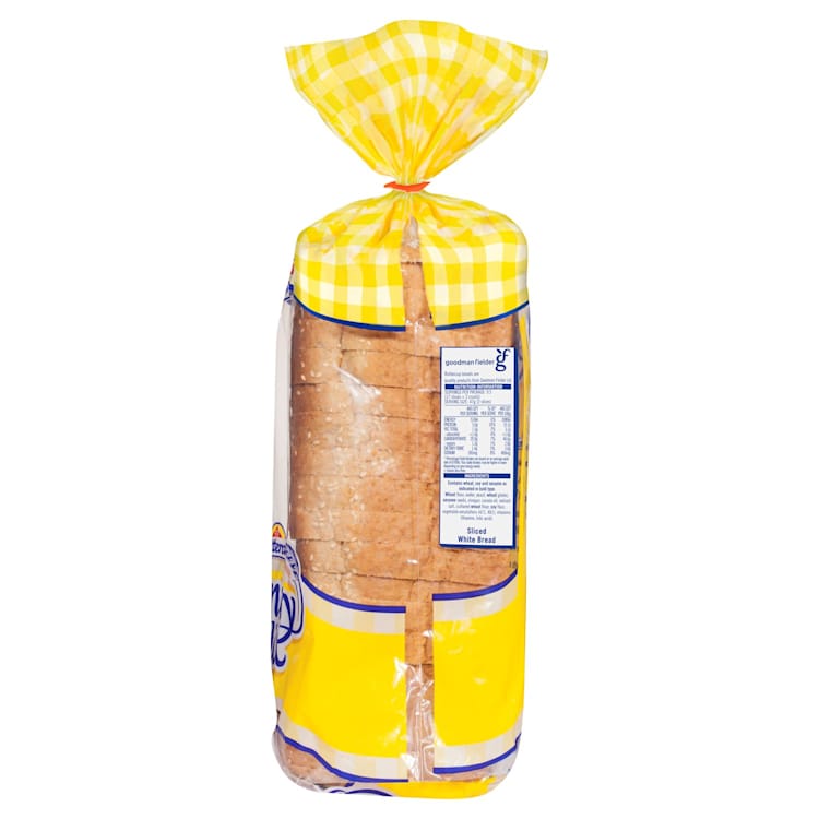 Buttercup Country Split White Sliced Bread