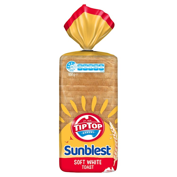 Tip Top Sunblest Soft White Toast
