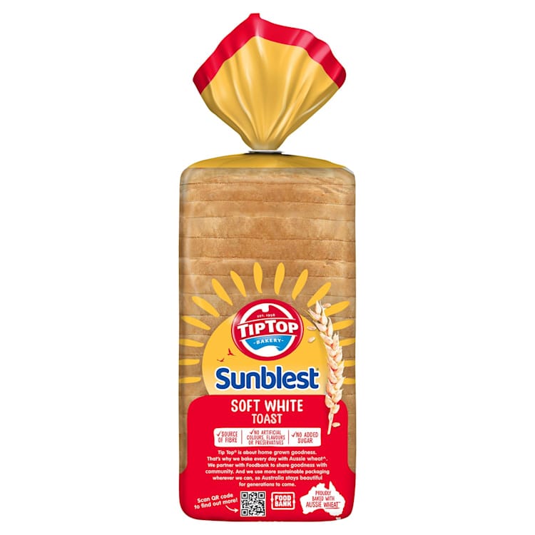 Tip Top Sunblest Soft White Toast