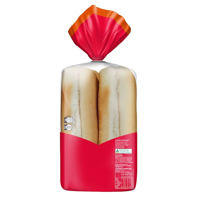 Tip Top Bread Roll Hot Dog