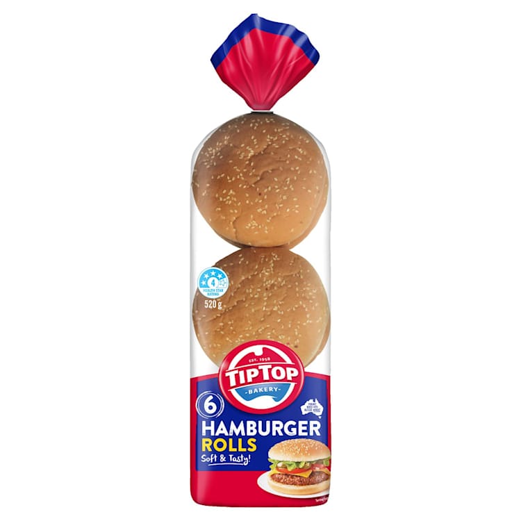 Tip Top Hamburger Buns