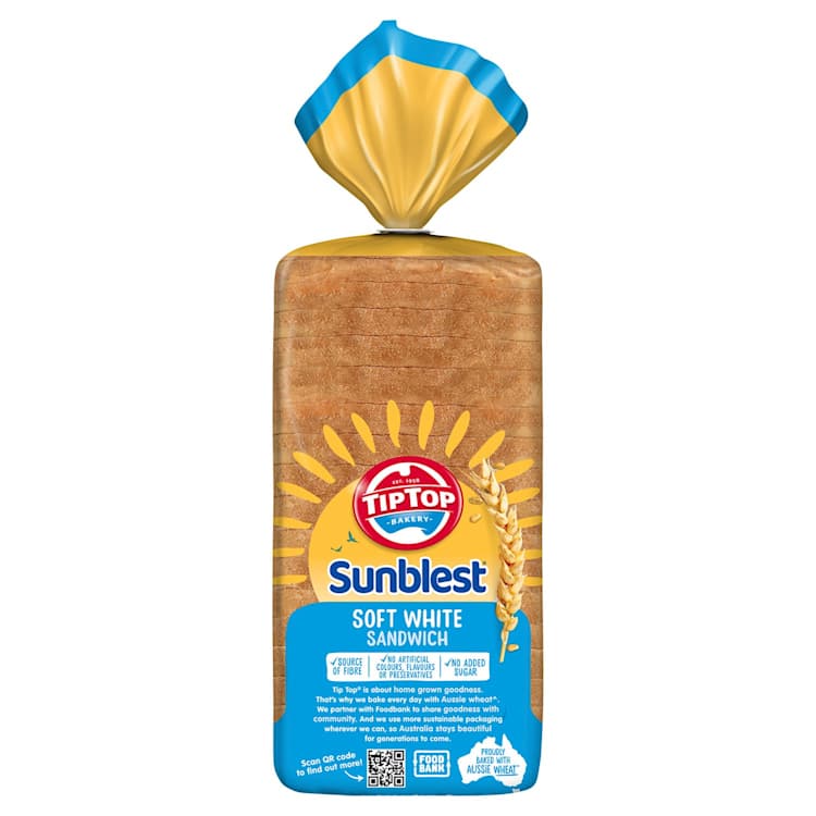 Tip Top Sunblest Soft White Sandwich