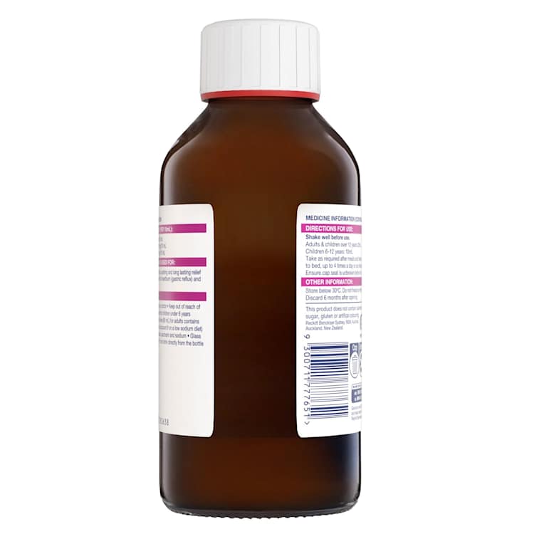 Gaviscon Alkaline Remedies Dual Action Peppermint