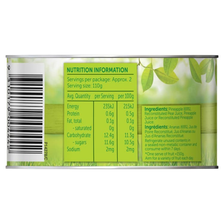 Golden Circle Pineapple Sliced In Juice