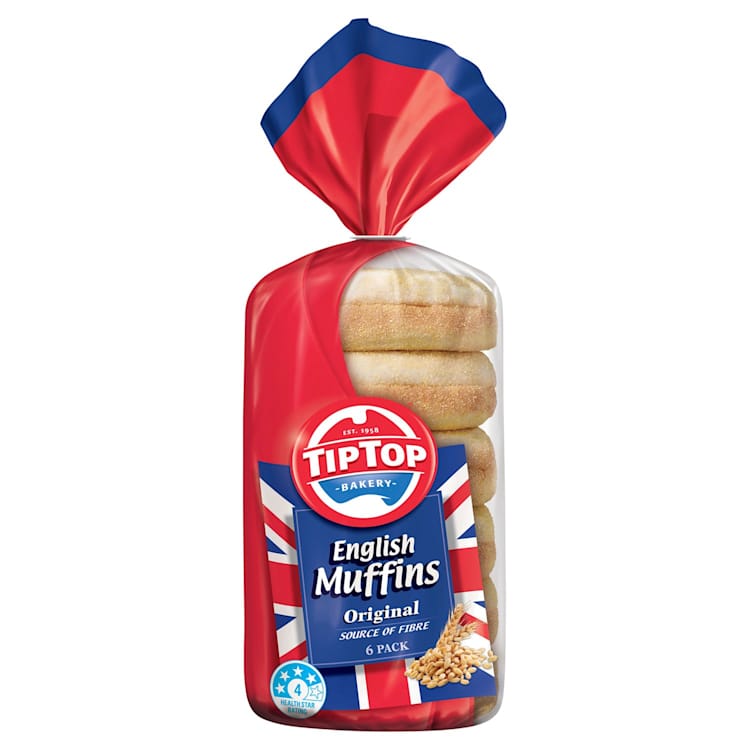 Tip Top English Muffins Original